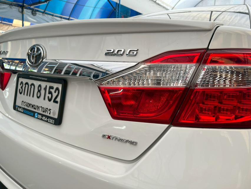 รถบ้าน สภาพดี Toyota Camry 2.0G Extremo ภายในสีดำ เกียร์ออโต้ 8