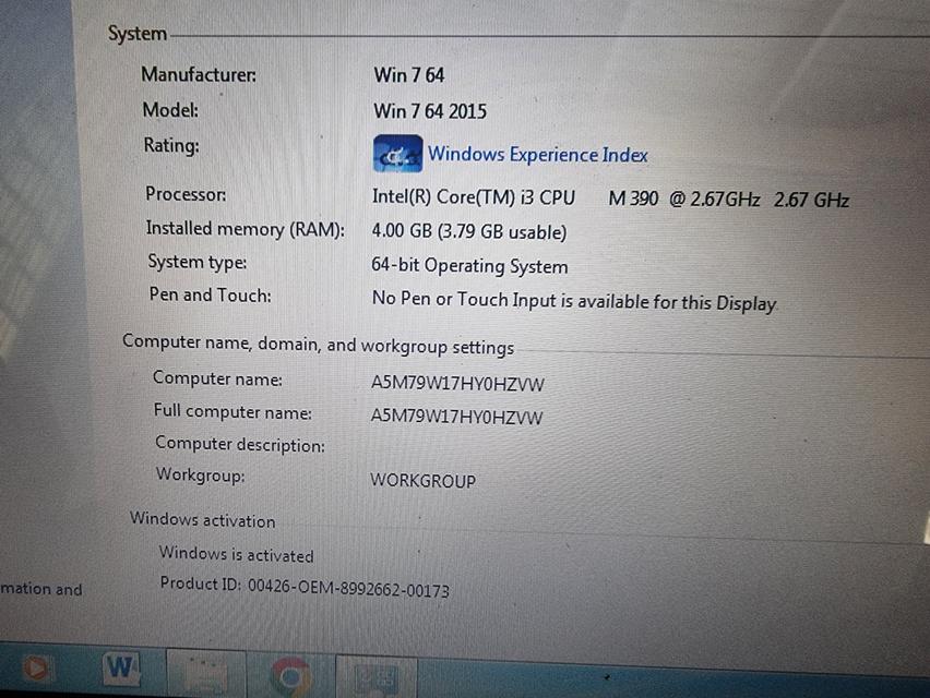 Notebook Asus core i3 รูปที่ 3