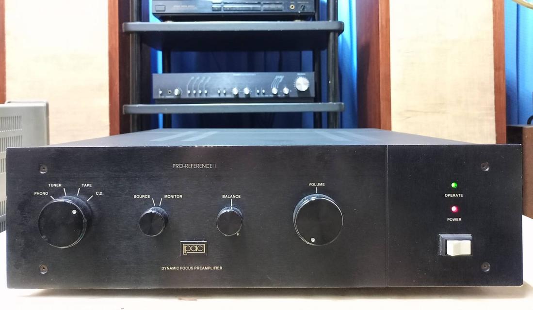 ขายปรีแอมป์หลอดไฮเอ็นด์ pac DYNAMIC FOCUS PREAMPLIFIER