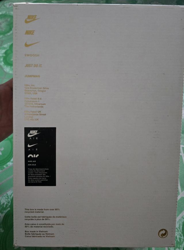 รองเท้า ไนกี้ Air jordan 1 low สีเทาขาว 7