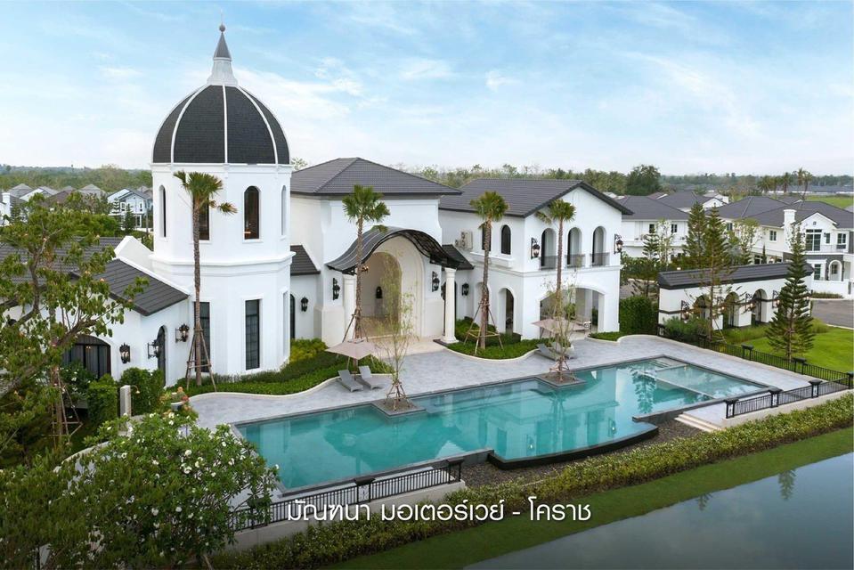 รูป ขายบ้านใหม่ มัณฑนามอเตอร์เวย์ โคราช