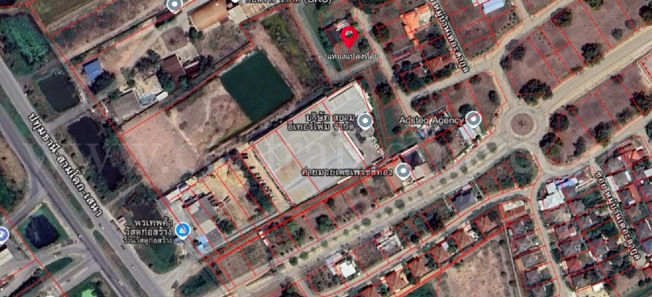 ที่ดินเปล่า 98 ตร.วา ต้นโครงการ เดอะลากูน 1-2 สามโคก ปทุมธานี  14