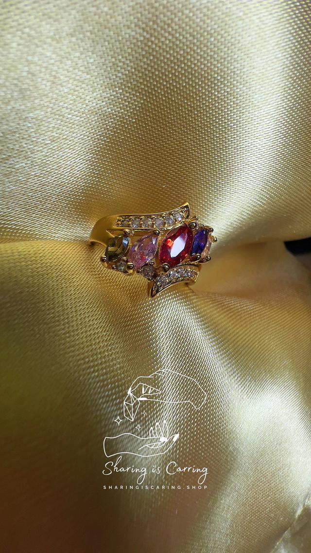 แหวนแฟชั่น เพชรแฟนซี CZ สวยน่ารักกกมาก แบบ บริดเจอตัน ราคา ฿1,390.- บาท รวมส่ง Bridgerton syle