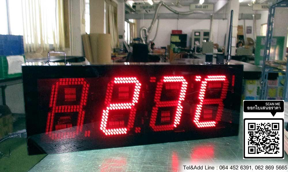 รุ่น 504 Digital clock นาฬิกาดิจิตอล นาฬิกาโรงงาน นาฬิกาขนาดใหญ่ นาฬิกาแขวนผนัง นาฬิกาจับเวลา  3