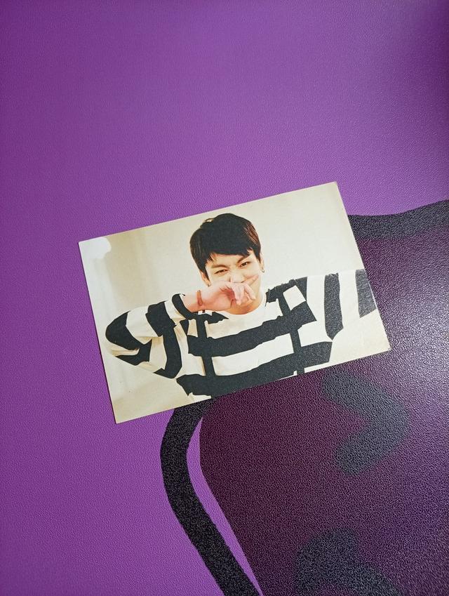 การ์ดจองกุก บีทีเอส OFFICIAL มีตำหนิ
