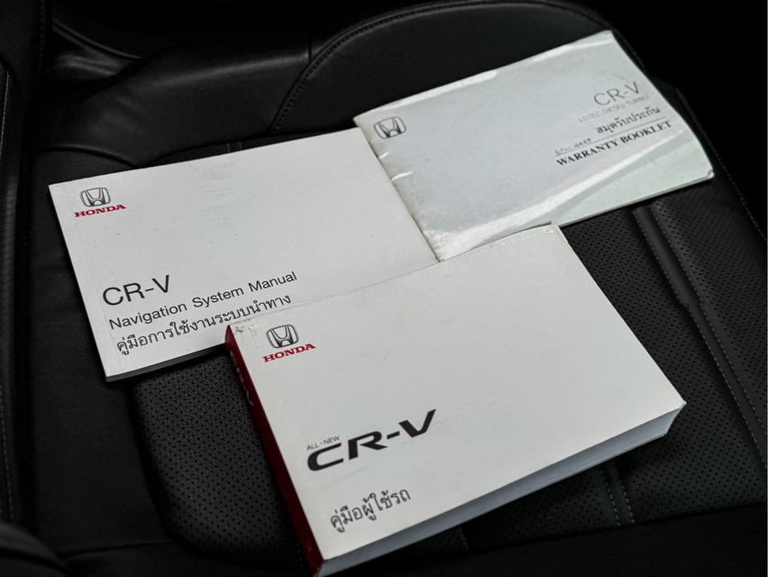 รหัสรถ WRT4445 2017 HONDA CRV 1.6 EL โฉม ปี17-23 สีดำ เกียร์ออโต้ ดีเซล 4WD รุ่นTOPสุด 10