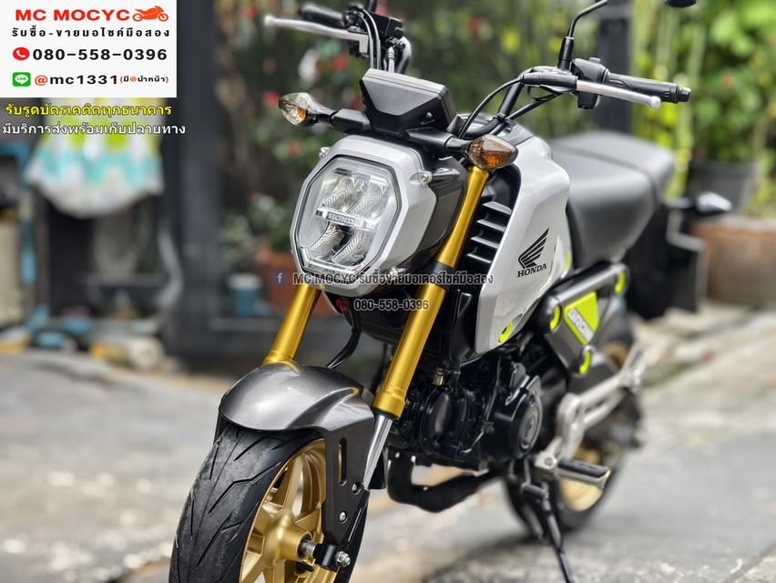 Msx Grom abs 2022 วิ่ง10000โล รถบ้านแท้ไม่ใช่รถประมูล เครื่งท่อเดิมชุดสีสวย มีเล่มชุดโอนครบ  No1137 8