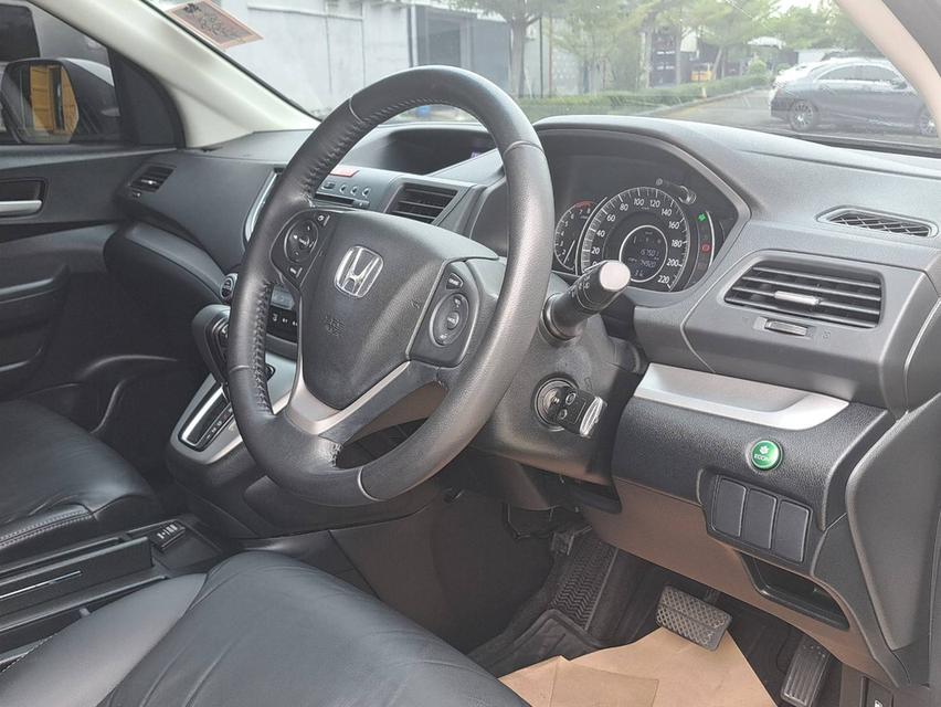 2013 Honda CRV 2.0E 4WD top AT สีขาว 7