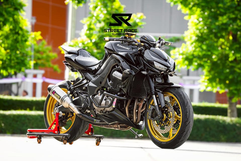 2015 Kawasaki z1000 ปี 2015 ดำด้าน ท่อ akrapovic ดุดัน 12