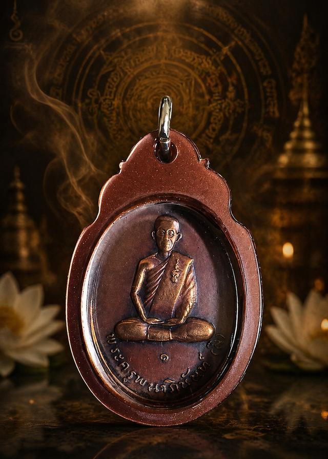 เหรียญพระครูพนาภินันท์ (หลวงพ่อลี) ปี 2518 วัดเอี่ยมวนาราม จ.อุบลราชธานี