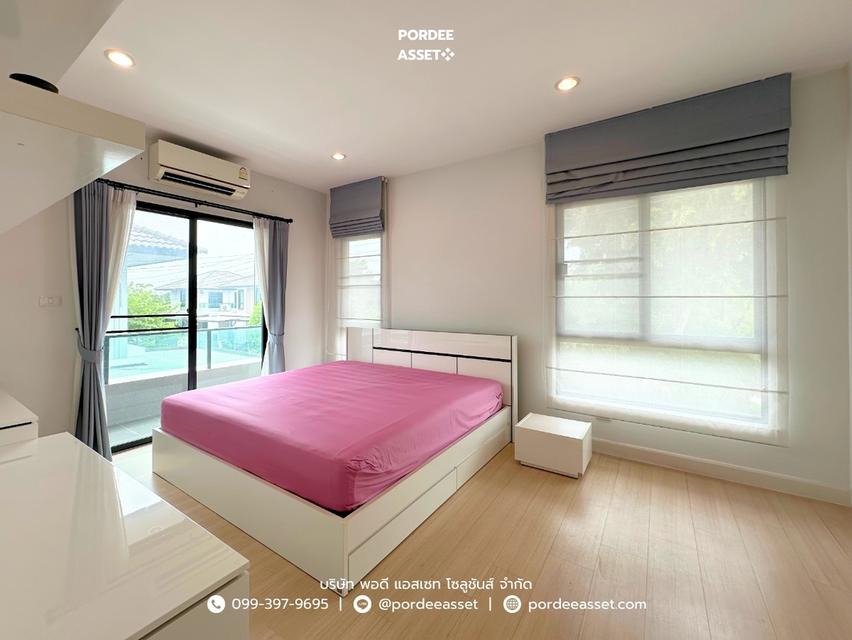 คณาสิริ ศาลายา-ปิ่นเกล้า บ้านเดี่ยว 4 ห้องนอน (55 ตร.ว.) หลังมุม ถนนเมน ต้นโครงการ ใกล้ ม.มหิดล ศาลายา  ถ.สำเร็จพัฒนา, ศาลากลาง, บางกรวย, นนทบุรี 7