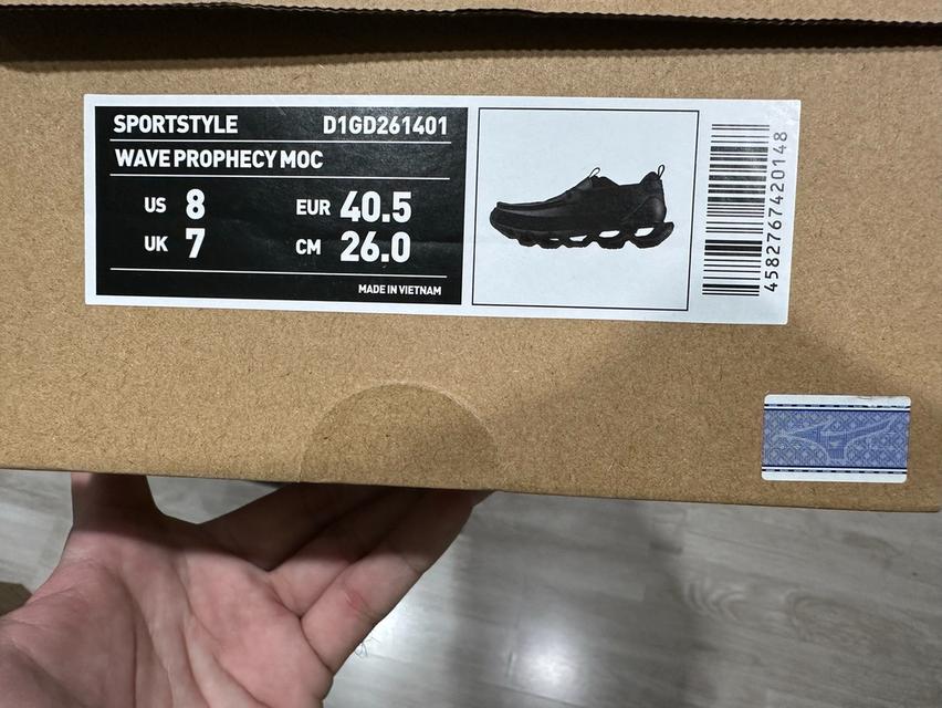 Mizuno Wave Prophecy Moc size 8 us รูปที่ 7