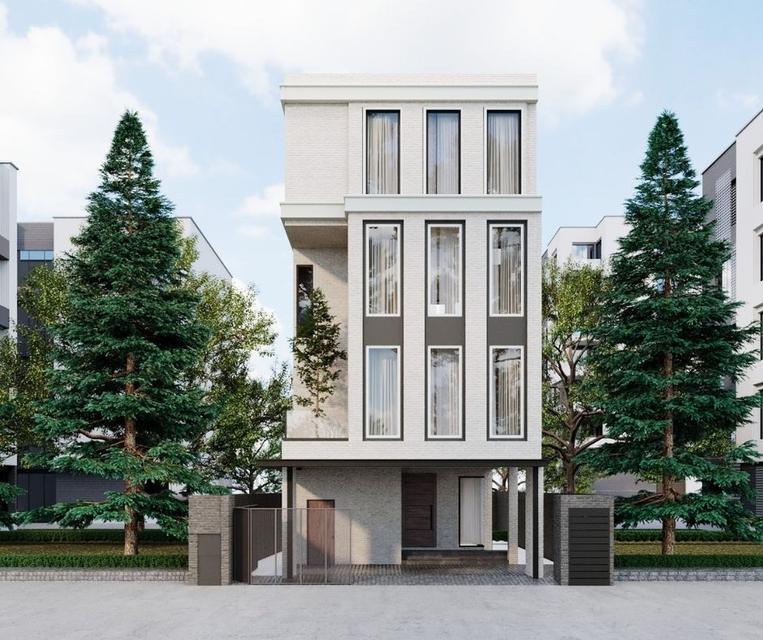 ขายที่ดินแปลงเล็ก 50 ตารางวา ปรีดี 20 สุขุมวิท 71 พร้อมแบบบ้านหรูมีลิฟต์ 9