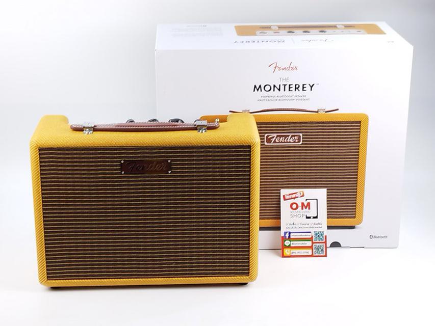 ขาย/แลก Fender Monterey Tweed Bluetooth Speaker ศูนย์ไทย สภาพใหม่มาก แท้ ครบยกกล่อง เพียง 6,990 บาท  4