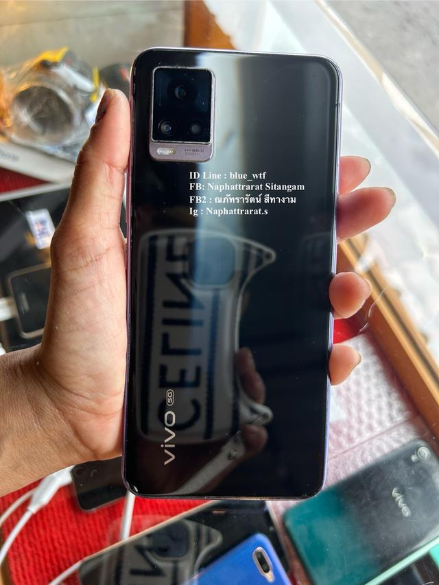 Vivo V20 Pro จอ6.44นิ้ว รองรับ5G Rom128 Ram8 กล้องสวยมาก สภาพสวย ใช้งานปกติ ได้ทุกแอพทุกซิม 6