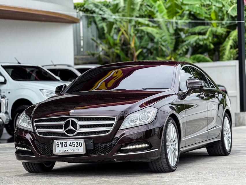 รหัสรถ WRT4530 2012 BENZ CLS-CLASS, 250 โฉม W218 ปี11-18 สีนำ้ตาล ดีเซล 2.1 L turbo