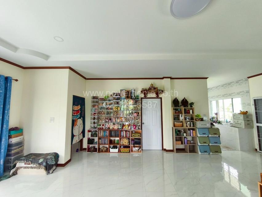 บ้านเดี่ยว 1 ชั้น บ้านสวนเอก ถนนบางเลน ต.บางภาษี อ.บางเลน จ.นครปฐม 12