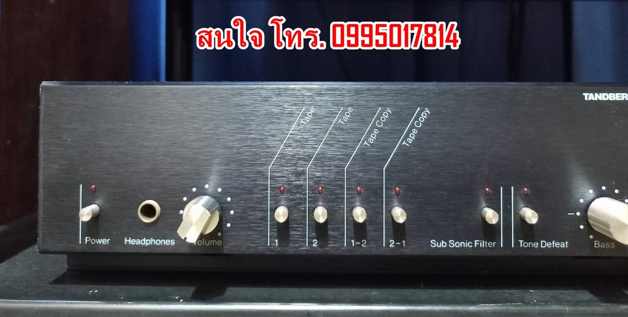 ขายปรีแอมป์ Tandberg 3002A Stereo Pre Amplifier (1980)