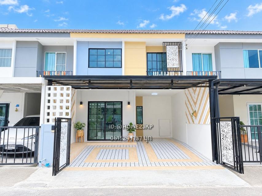 หมู่บ้านบ้านพฤกษา เลียบวารี-มีนบุรี (PK118) คู้ขวา บ้านสวย รีโนเวทใหม่ ทำเลเลียบวารี หนองจอก 1