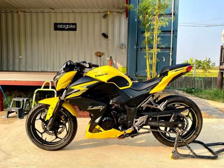 Kawasaki ninjaH2R สีเหลืองง 2