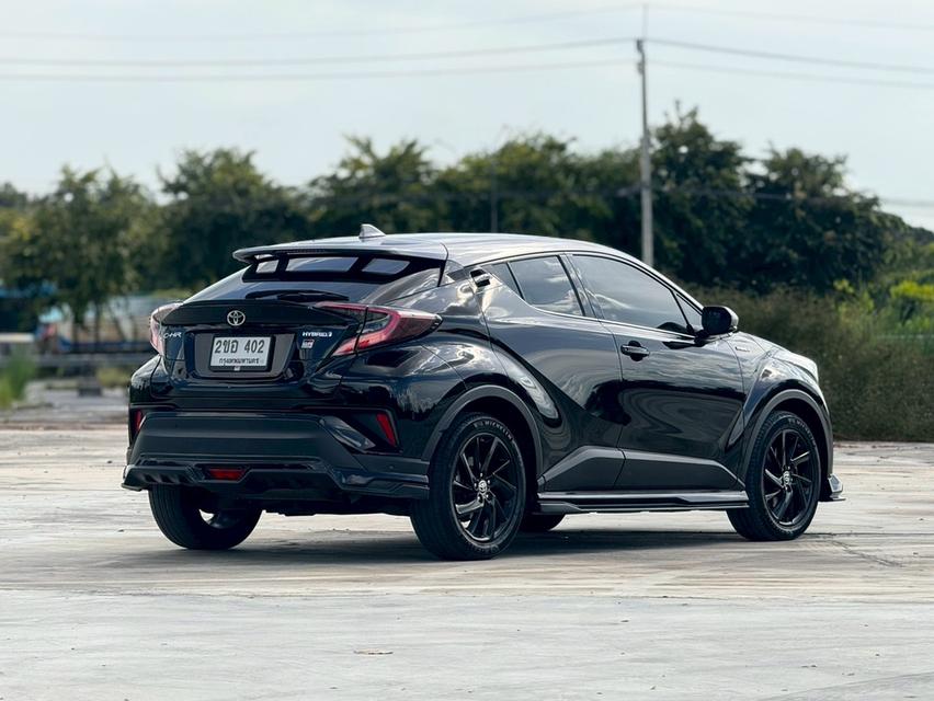 Toyota C-HR Hybrid Y22 Wagon 4dr HEV GR Sport E-CVT FWD top 1.8 (Hybrid) สีดำ ออโต้ 7