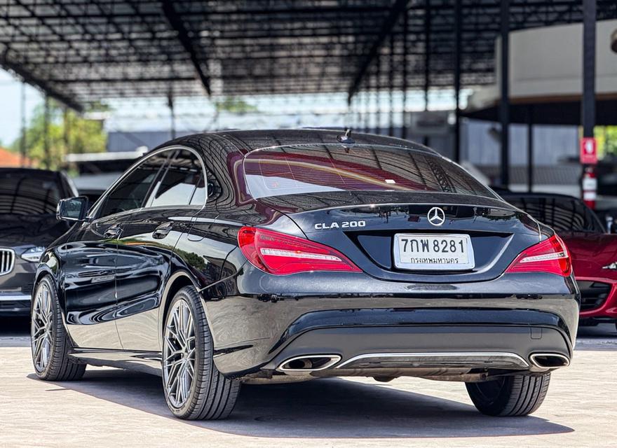 รหัสรถ WRT8281 2018 MERCEDES BENZ, CLA200 URBAN 1.6 เทอร์โบ 156 hp 7 Speed 6