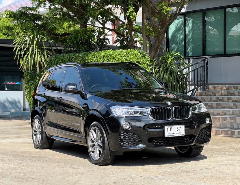 2017 BMW X3 20D MSPORT LCI รถมือเดียวออกป้ายแดง รถวิ่งน้อยเพียง 110,000 กม เข้าศูนย์ตามระยะ รถไม่เคยมีอุบัติเหตุครับ