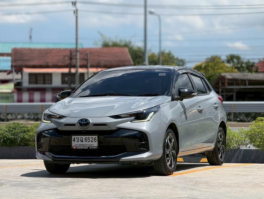 2023 TOYOTA YARIS, 1.2 PREMIUM S โฉม ปี19-ปัจจุบัน สีเทา เกียร์ออโต้ เครื่องเบนซิน มือเดียวป้ายแดง ท็อปสุด