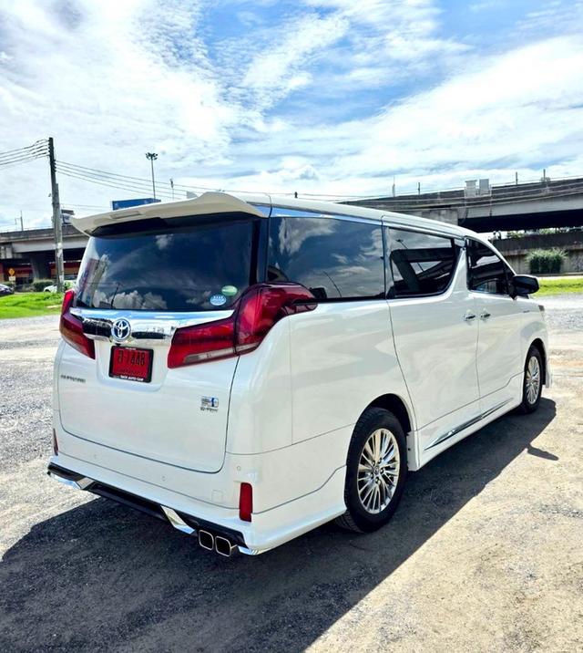 Toyota ALPHARD SRC E-Four สีขาว ปี 2019 ไมล์ 60,000 กม.