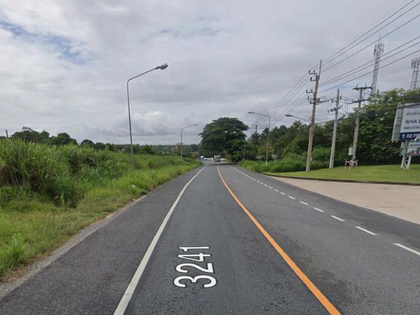 โอกาสลงทุนทำเล ที่ดิน 8 ไร่เศษ ติดถนน 3241 ตรงข้ามทางเข้านิคมฯ WHA Chonburi 2 6