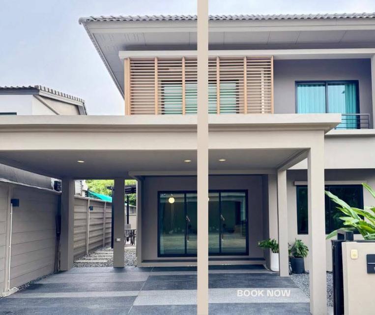 ให้เช่า บ้านหรู สวยมาก 3 นอน 3 น้ำ 2 ชั้น Como Botanica Bangna ใกล้ เมกา บางนา 1