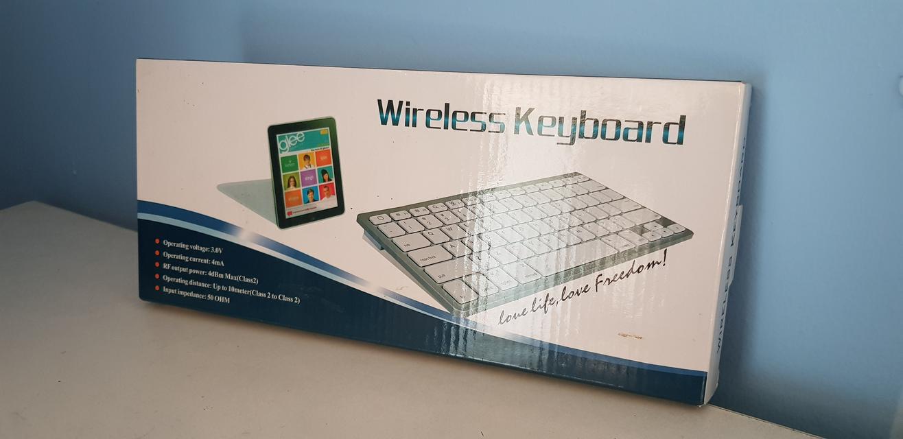 แป้นพิมไร้สาย ของ wireless keyboard 1