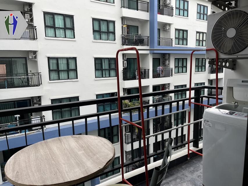 ให้เช่าคอนโดพร้อมอยู่ พัทยาใต้ 9,500 คอนโดขนาด 38 ตารางเมตร 1 ห้องนอน 1 ห้องน้ำ 1 ห้องนั่งเล่น พร้อมระเบียงกว้าง  คอนโดนี้มีเฟอร์นิเจอร์และเครื่องใช้ไ 7