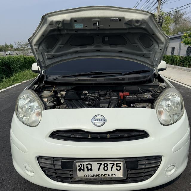 NISSAN March E AUTO 2012  ✅สวย เดิม ไม่เคยชน ไม่เคยแก็ส ❇️ภายในสะอาด ไมล์แท้ใช้น้อย ✅ รูปที่ 13