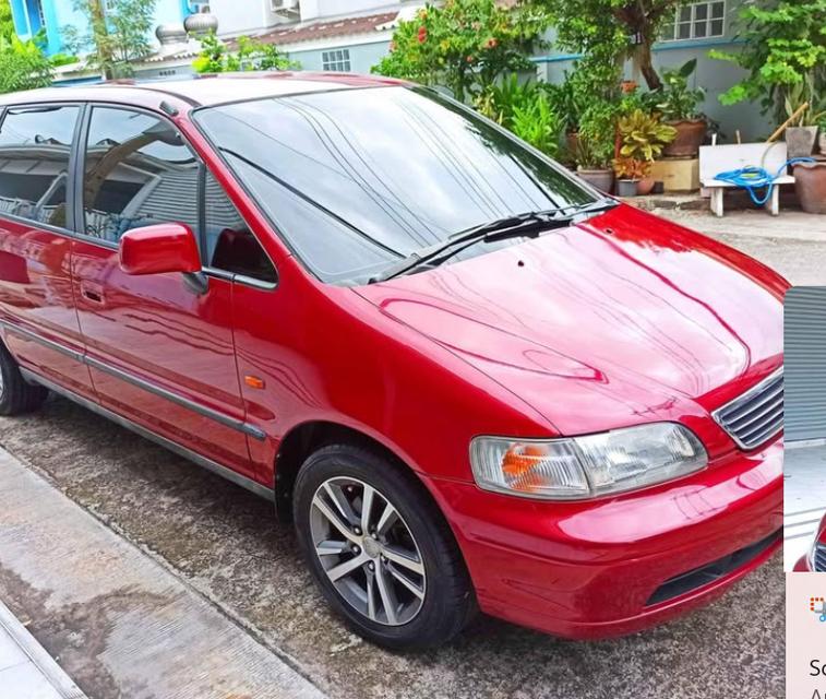 Honda Odyssey สีแดง 3