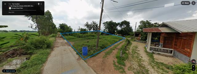 ขายที่ดิน นส.4 จ. ครุฑแดง 1 งาน 03 ตารางวา ทำเลดีมาก: ติดถนนคอนกรีต เดินทางเข้า-ออกสะดวก ที่ราบสวย น้ำไม่เคยท่วม สิ่งแวดล้อมเป็นธรรมชาติ บรรยากาศดีมาก 1