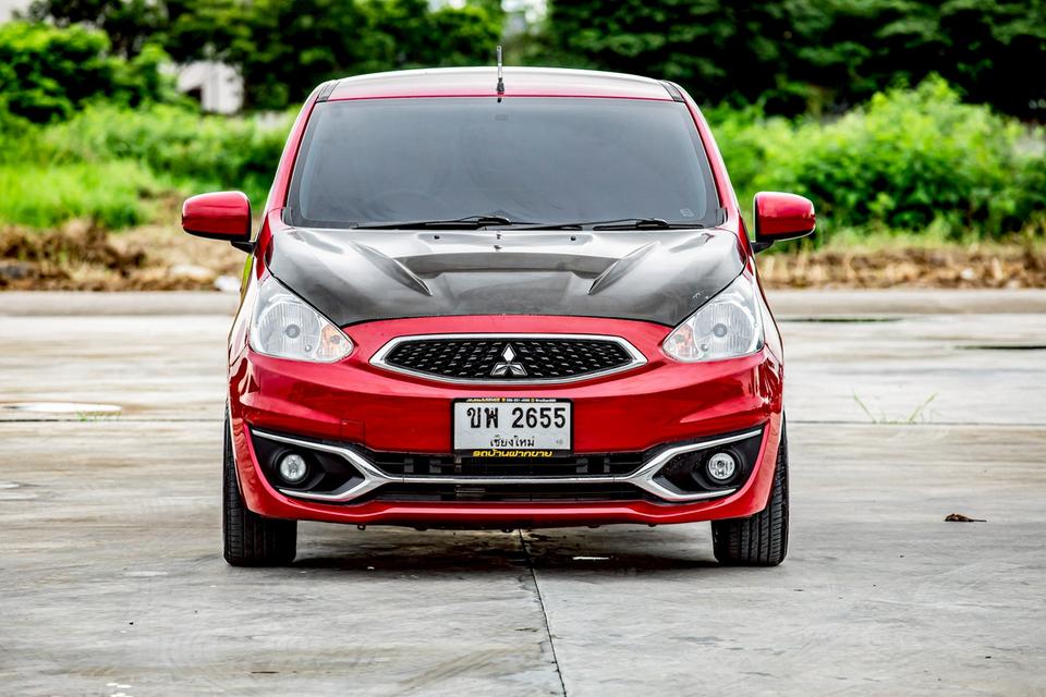 Mitsubishi Mirage 1.2 GLS ปุ่มสตาท์ ปี 2013 ออโต้ สีแดง  2