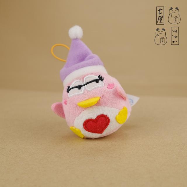 พวงกุญแจ ตุ๊กตา ต้าวกวิ้น・ดอนโกะ・ดองกี้・เพนกวิน =͟͟͞🐧 DonKo Penguin Plush・Pink ・Petit Keychain 6 cm ✅ Don Quijote・Santa Hat & Elastic Cord Strap ❄️✨