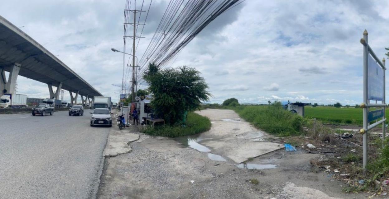 ขายที่ดินเปล่า 30 ไร่ 29 ตร.ว. บางปะกง ติดถนนใหญ่บางนา-ตราด กม.37 ใกล้ Wellgrow Industrial Estate 4
