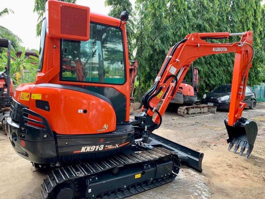 ปล่อยรถขุด KUBOTA KX91-3SX AC ปี 2017 2