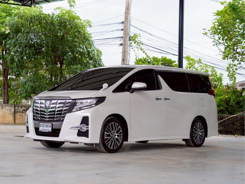 Toyota Alphard 2.5 SC Package ปี 2015 เลขไมล์ 314,xxx km.