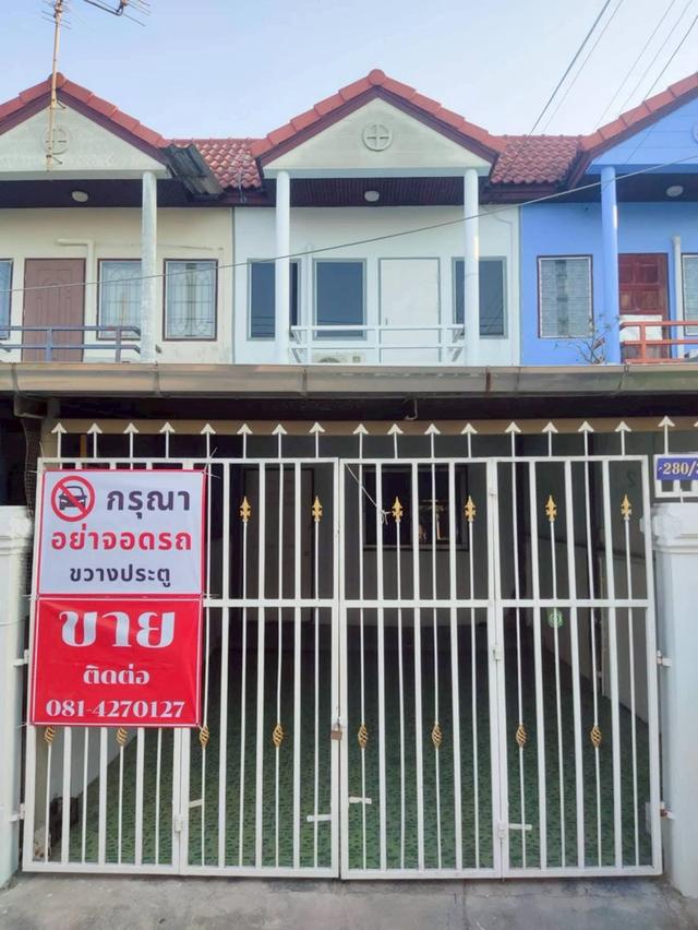 ขายทาวน์เฮ้าส์ (เจ้าของขายเอง) หมู่บ้านพุฒสีวิลล่า 4 ซอย 3 จำนวน 2 ชั้น 10