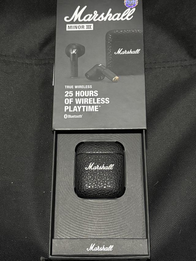 (มือสอง) Marshall Minor III ของแท้จาก Power Buy สภาพดี แบตอึด 5-6 ชม. 5