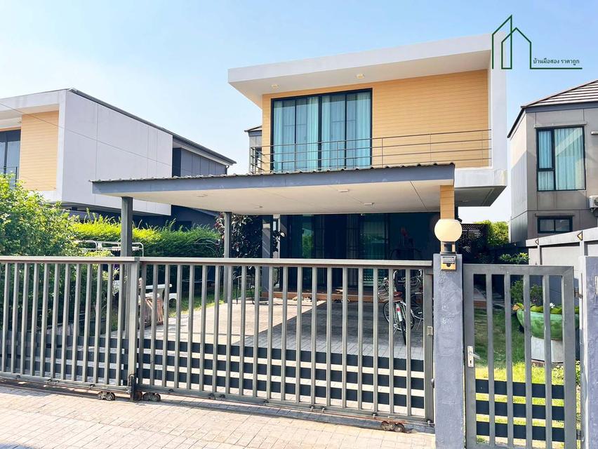 ขายและให้เช่า บ้านเดี่ยว 2 ชั้น ศิรินทรา เฟส 2 ร่มเกล้า - สุวรรณภูมิ พร้อมอยู่ 2