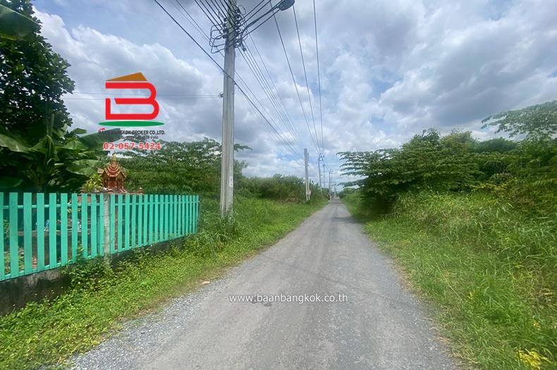ที่ดินถมแล้ว ซอยสายไหม 56 เนื้อที่ 500 ตรว. ใกล้ ICON สายไหม 56, สายไหมอเวนิว ถนนสายไหม แขวงสายไหม เขตสายไหม