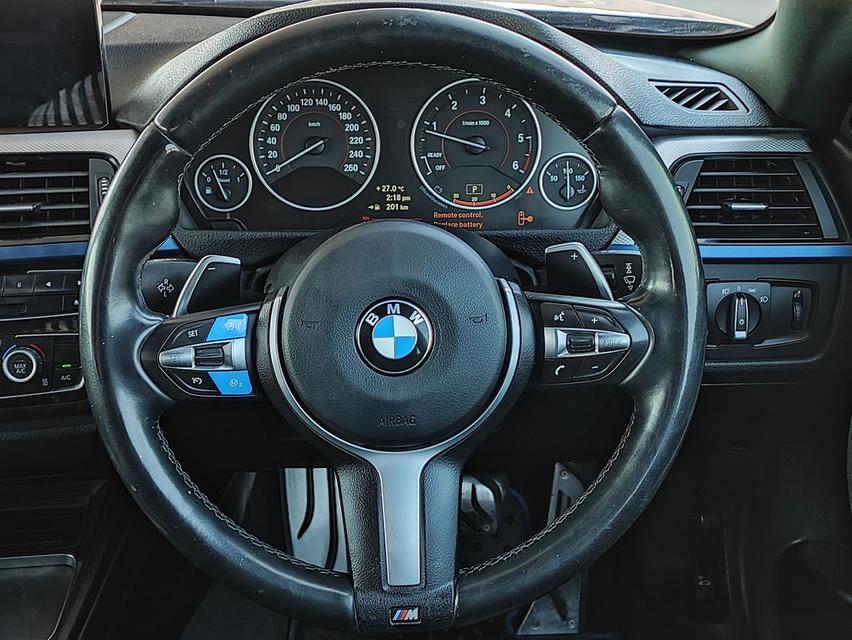 BMW 420d Sport Coupe ปี 2013   สีน้ำเงิน  16