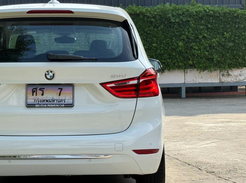 2017 BMW 218i GRAND TOURER ( 7 ที่นั่ง ) รถมือเดียวออกป้ายแดง รถวิ่งน้อยเพียง 80,000 กม เข้าศูนย์ทุกระยะ รถไม่เคยมีอุบัติเหตุครับ รูปที่ 9