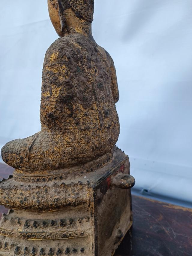 พระบูชา ยุครัตนโกสินทร์ สูง 40 ฐานกว้าง 27 cm. 5