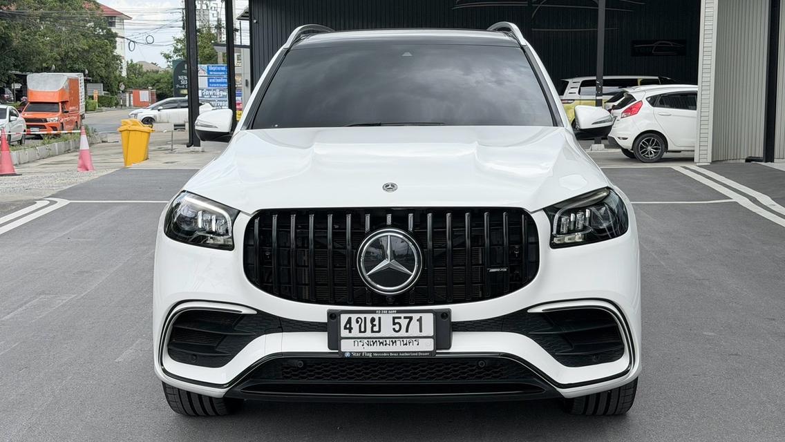 2023 BENZ GLS 350d 4Matic Amg premium SUV 7 ที่นั่ง สีขาว Milage 91,XXX KM รถสวย ไม่มีอุบัติเหตุ เครื่อง ดีเชลล้วน ทน ประหยัด