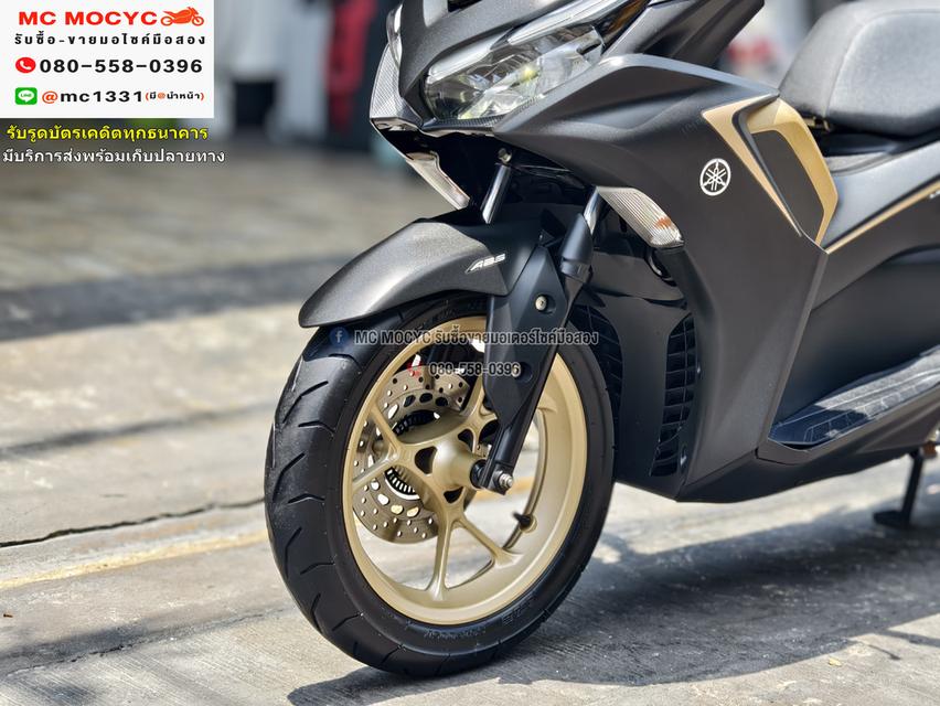 Aerox 2021 รุ่นTop Abs เลขไมล์ 8000โล รถบ้านแท้มือเดียว เครื่องท่อเดิม เล่มเขียวชุดโอนครบ  No1007    13